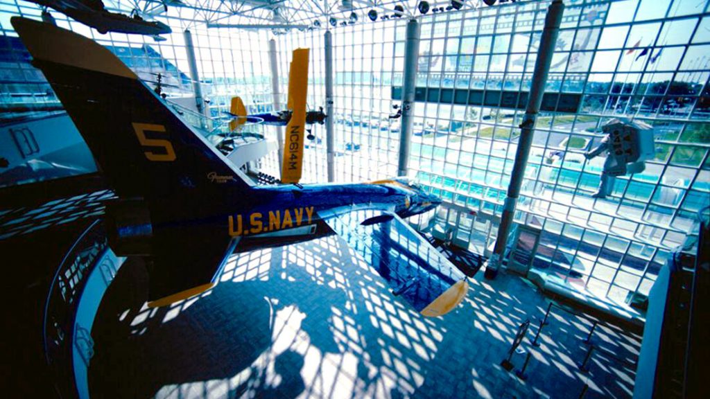 Cradle of Aviation Museum header