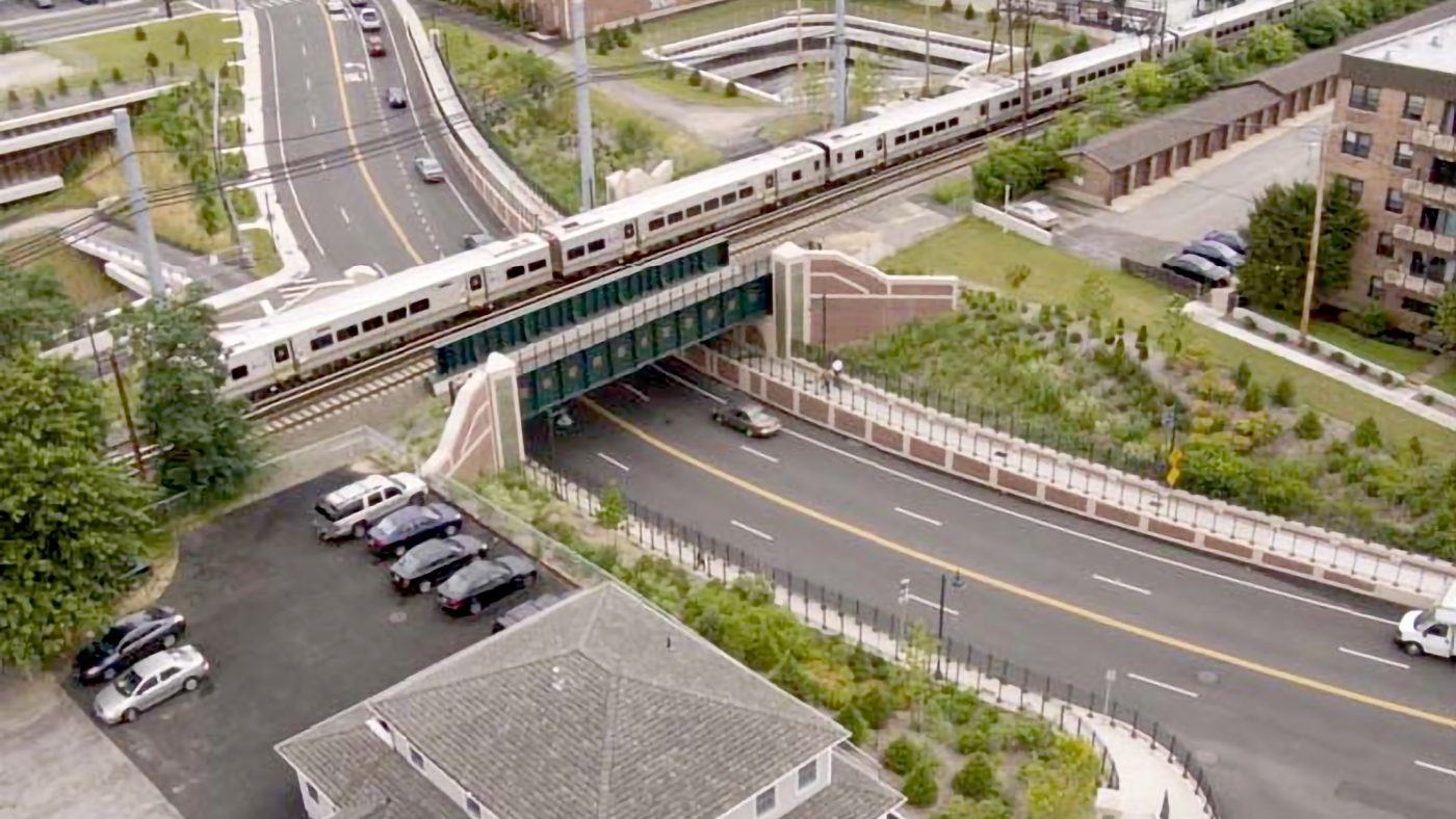 Roslyn Road Grade Crossing Elimination header