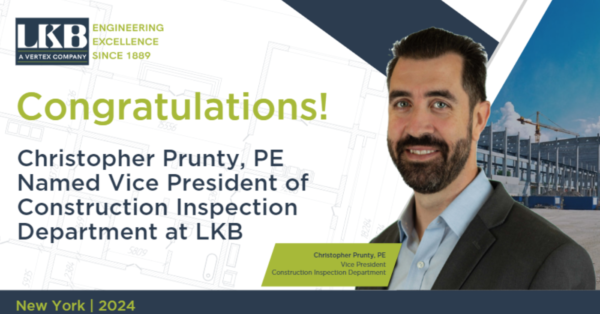 Christopher Prunty, PE, to Vice President